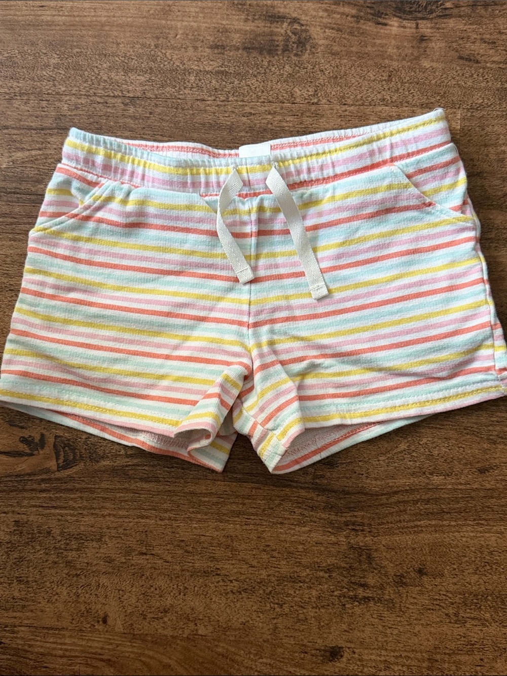 Striped shorts girls size 6/6x
